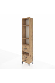 Arges Dolap 4 Raflı 3 Çekmeceli 44x30x221 - S28M099V9A