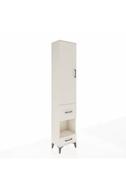 Arges Dolap 3 Raflı 2 Çekmeceli Tek Askılı 44x30x221 - S28M100V1A