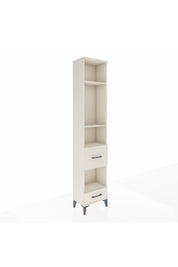 Arges Dolap 4 Raflı 2 Çekmeceli 44x30x221 - S28M102V1A