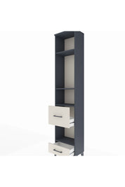Arges Dolap 4 Raflı 2 Çekmeceli 44x30x221 - S28M102V4A