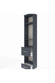 Arges Dolap 4 Raflı 2 Çekmeceli 44x30x221 - S28M102V5A