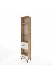 Arges Dolap 4 Raflı 2 Çekmeceli 44x30x221 - S28M102V7A