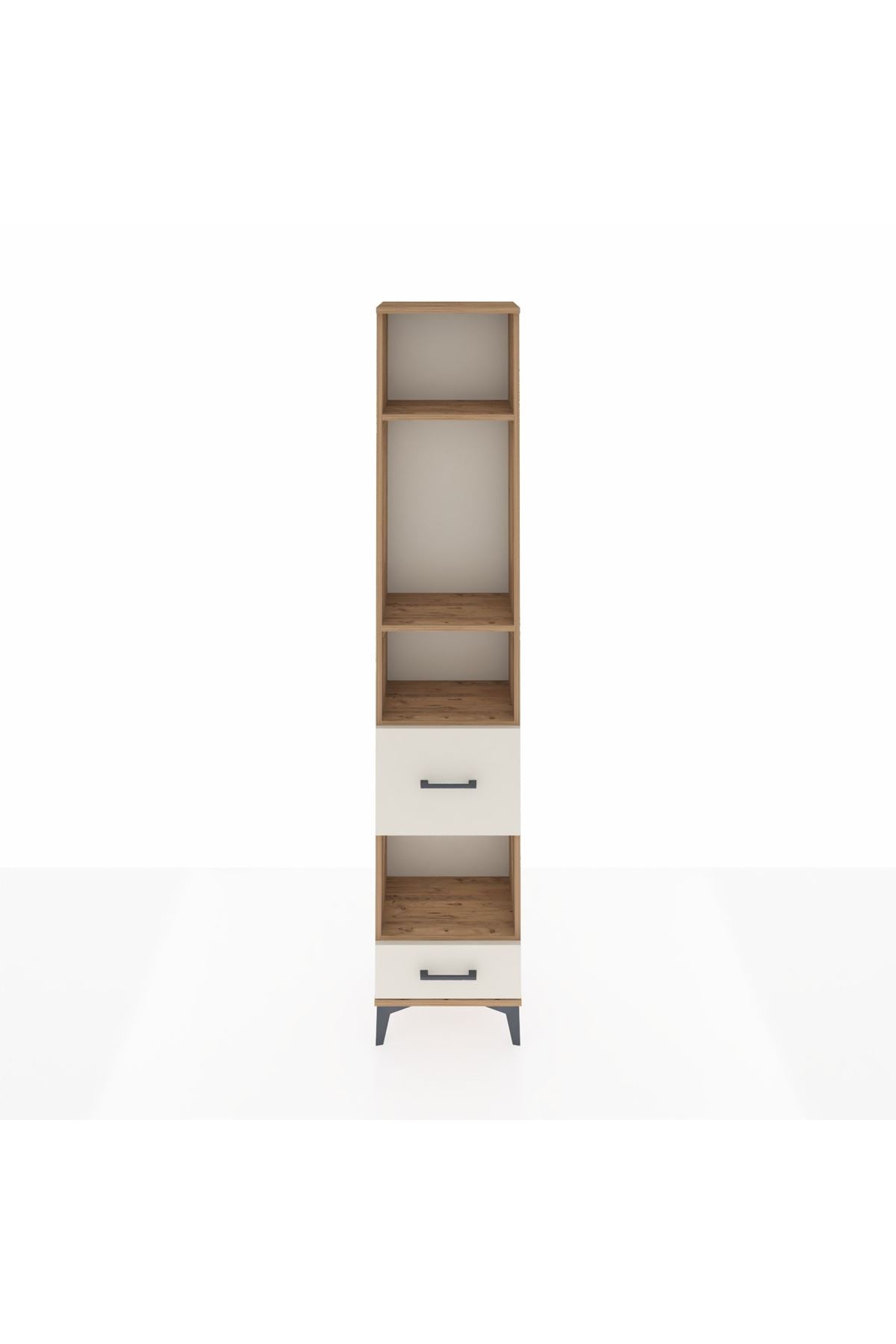 Arges Dolap 4 Raflı 2 Çekmeceli 44x30x221 - S28M102V7A