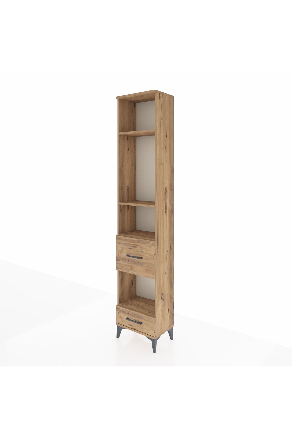 Arges Dolap 4 Raflı 2 Çekmeceli 44x30x221 - S28M102V9A