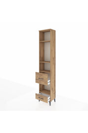 Arges Dolap 4 Raflı 2 Çekmeceli 44x30x221 - S28M102V9A