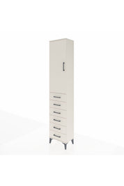 Arges Dolap 2 Raflı 6 Çekmeceli Tek Askılı 44x30x221 - S28M103V1A