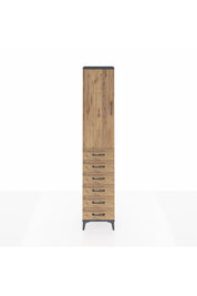 Arges Dolap 3 Raflı 6 Çekmeceli Tek Kapaklı 44x30x221 - S28M104V6A