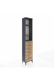 Arges Dolap 3 Raflı 5 Çekmeceli 44x30x221 - S28M107V6A