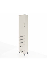 Arges Dolap 2 Raflı 5 Çekmeceli Tek Askılı 44x30x221 - S28M109V1A