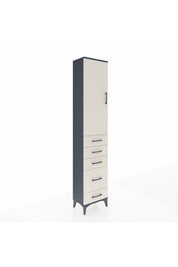Arges Dolap 3 Raflı 5 Çekmeceli Tek Kapaklı 44x30x221 - S28M110V4A