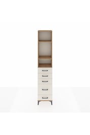 Arges Dolap 3 Raflı 5 Çekmeceli 44x30x221 - S28M111V7A