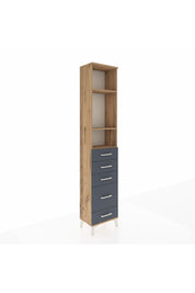 Arges Dolap 3 Raflı 5 Çekmeceli 44x30x221 - S28M111V8A