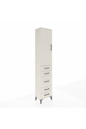 Arges Dolap 3 Raflı 5 Çekmeceli Tek Kapaklı 44x30x221 - S28M113V1A