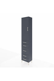 Arges Dolap 3 Raflı 5 Çekmeceli Tek Kapaklı 44x30x221 - S28M113V5A