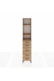 Arges Dolap 3 Raflı 5 Çekmeceli 44x30x221 - S28M114V9A