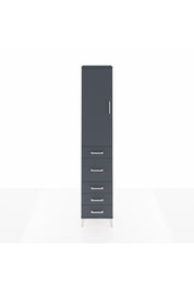 Arges Dolap 2 Raflı 5 Çekmeceli Tek Askılı 44x30x221 - S28M115V5A