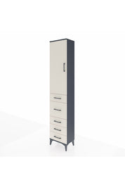 Arges Dolap 3 Raflı 5 Çekmeceli Tek Kapaklı 44x30x221 - S28M116V4A