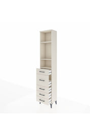 Arges Dolap 3 Raflı 5 Çekmeceli 44x30x221 - S28M117V1A