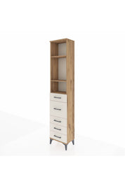 Arges Dolap 3 Raflı 5 Çekmeceli 44x30x221 - S28M117V7A