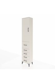 Arges Dolap 2 Raflı 5 Çekmeceli Tek Askılı 44x30x221 - S28M118V1A