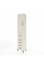 Arges Dolap 3 Raflı 5 Çekmeceli Tek Kapaklı 44x30x221 - S28M119V1A