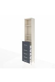 Arges Dolap 3 Raflı 5 Çekmeceli 44x30x221 - S28M120V2A