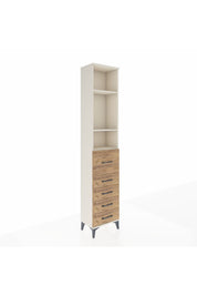 Arges Dolap 3 Raflı 5 Çekmeceli 44x30x221 - S28M120V3A