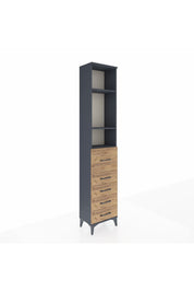 Arges Dolap 3 Raflı 5 Çekmeceli 44x30x221 - S28M120V6A