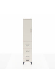 Arges Dolap 2 Raflı 4 Çekmeceli Tek Askılı 44x30x221 - S28M121V1A