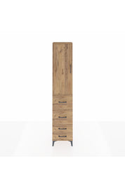 Arges Dolap 2 Raflı 4 Çekmeceli Tek Askılı 44x30x221 - S28M121V9A