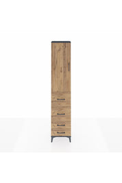 Arges Dolap 3 Raflı 4 Çekmeceli Tek Kapaklı 44x30x221 - S28M122V6A