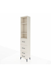 Arges Dolap 3 Raflı 4 Çekmeceli 44x30x221 - S28M123V1A