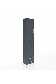 Arges Dolap 2 Raflı 4 Çekmeceli Tek Askılı 44x30x221 - S28M124V5A