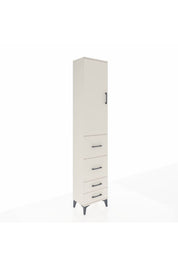 Arges Dolap 3 Raflı 4 Çekmeceli Tek Kapaklı 44x30x221 - S28M125V1A