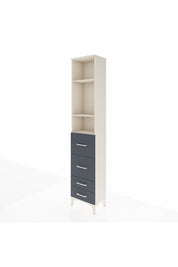 Arges Dolap 3 Raflı 4 Çekmeceli 44x30x221 - S28M126V2A