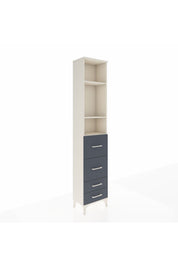 Arges Dolap 3 Raflı 4 Çekmeceli 44x30x221 - S28M126V2A