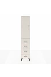 Arges Dolap 2 Raflı 4 Çekmeceli Tek Askılı 44x30x221 - S28M127V1A