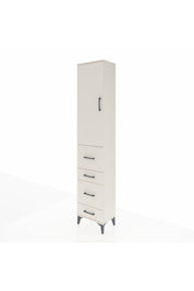 Arges Dolap 2 Raflı 4 Çekmeceli Tek Askılı 44x30x221 - S28M127V1A