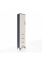 Arges Dolap 2 Raflı 4 Çekmeceli Tek Askılı 44x30x221 - S28M127V4A