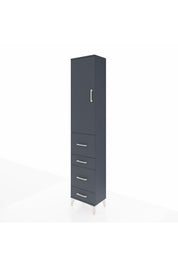 Arges Dolap 2 Raflı 4 Çekmeceli Tek Askılı 44x30x221 - S28M127V5A