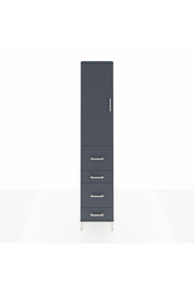 Arges Dolap 2 Raflı 4 Çekmeceli Tek Askılı 44x30x221 - S28M127V5A