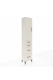Arges Dolap 2 Raflı 4 Çekmeceli Tek Askılı 44x30x221 - S28M130V1A