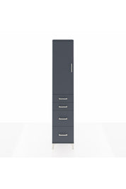 Arges Dolap 2 Raflı 4 Çekmeceli Tek Askılı 44x30x221 - S28M130V5A