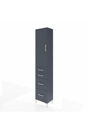 Arges Dolap 3 Raflı 4 Çekmeceli Tek Kapaklı 44x30x221 - S28M131V5A