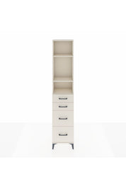 Arges Dolap 3 Raflı 4 Çekmeceli 44x30x221 - S28M132V1A
