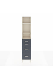 Arges Dolap 3 Raflı 4 Çekmeceli 44x30x221 - S28M132V2A