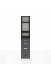 Arges Dolap 3 Raflı 4 Çekmeceli 44x30x221 - S28M132V5A