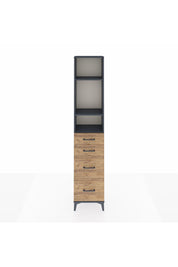 Arges Dolap 3 Raflı 4 Çekmeceli 44x30x221 - S28M132V6A