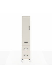 Arges Dolap 2 Raflı 3 Çekmeceli Tek Askılı 44x30x221 - S28M133V1A