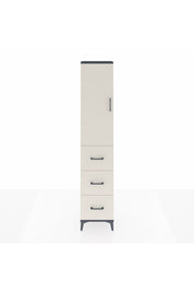 Arges Dolap 2 Raflı 3 Çekmeceli Tek Askılı 44x30x221 - S28M133V4A